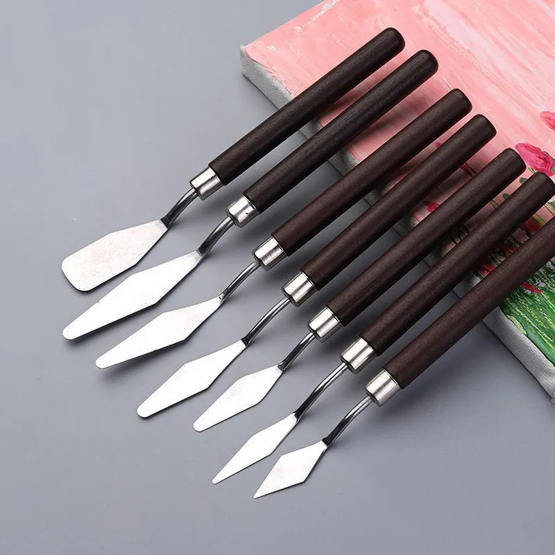 1/2 Set Olieverfschraper Palet - Painting Knife Palette recensie en prijs