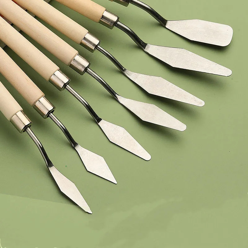 1/2 Set Olieverfschraper Palet - Painting Knife Palette recensie en prijs