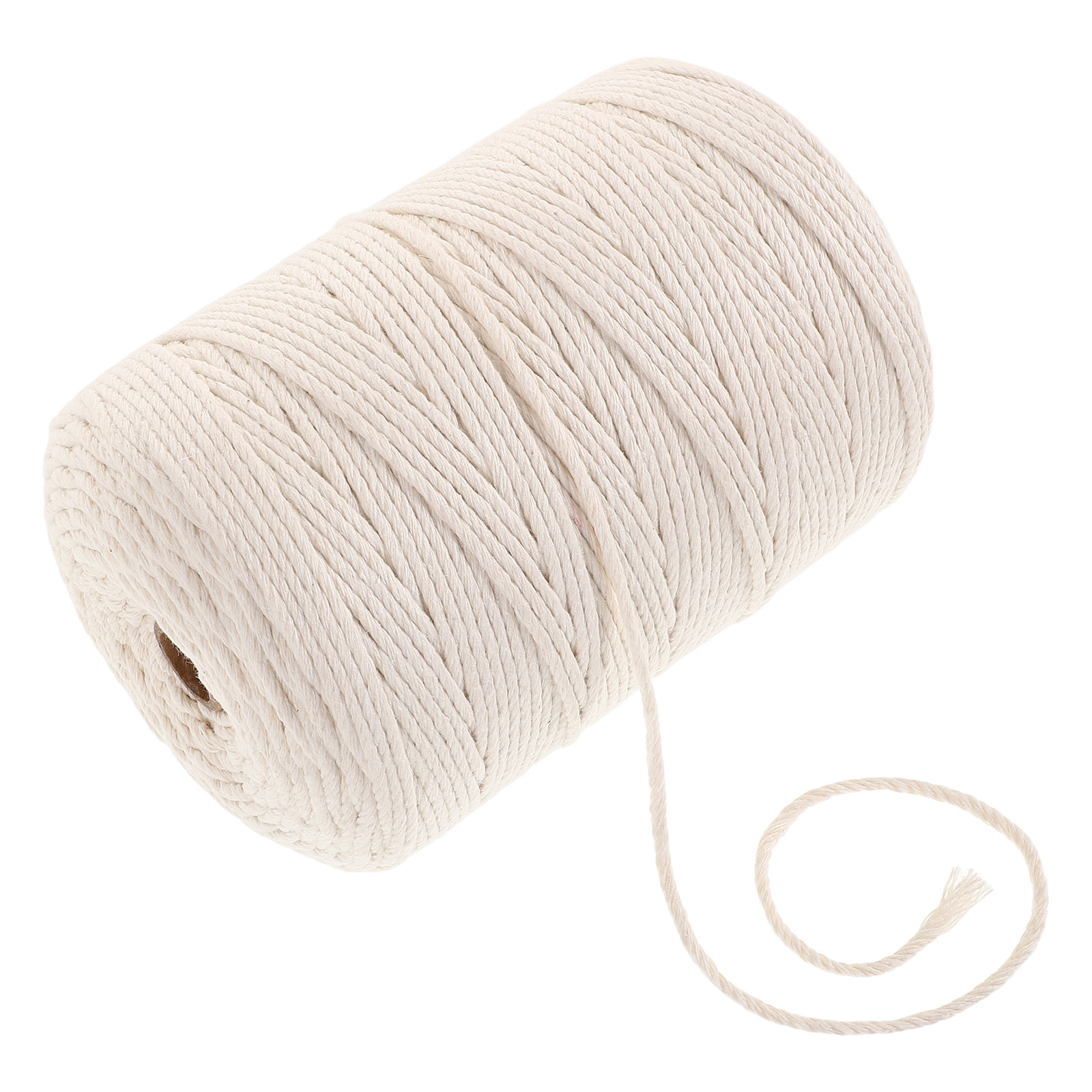 1 rol dik zacht katoenen touw  - Macrame Cord Cotton recensie en prijs