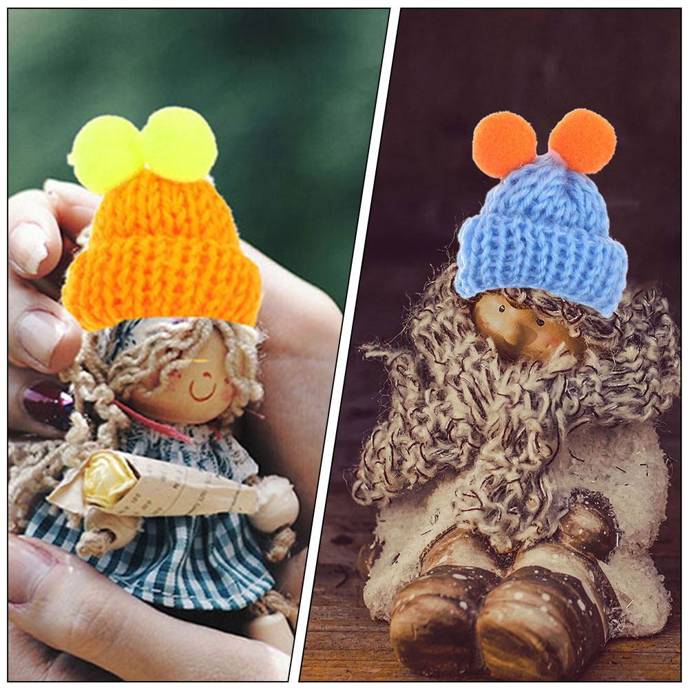 60 stuks mini gebreide mutsen  - Art Craft Yarn recensie en prijs