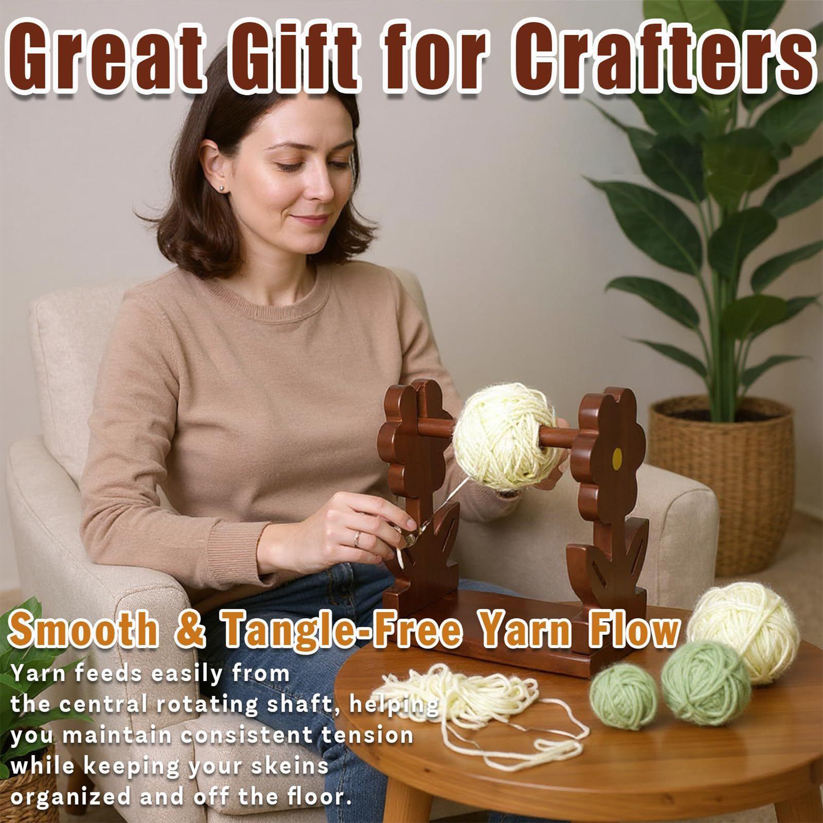 Gehaakte Garenhouder Houten Ga - Art Craft Yarn recensie en prijs