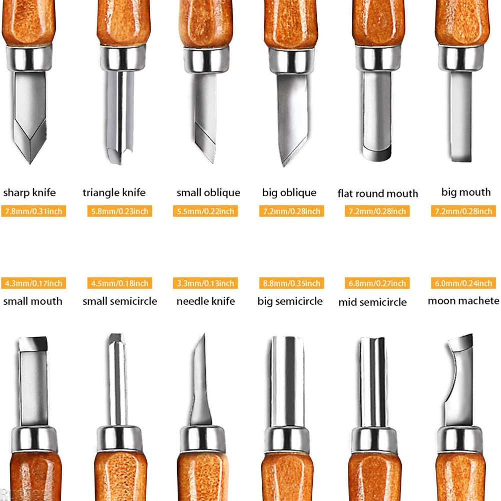 12 Stuks SK2 Houtbewerking Car - Art Craft Knife recensie en prijs