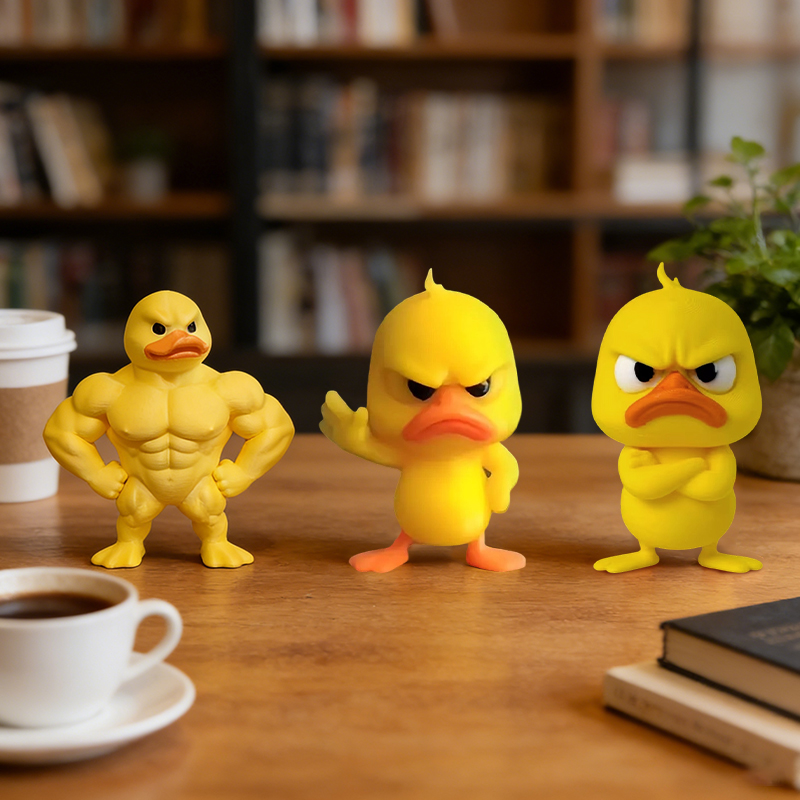 1/3pcs Boze Gele Eend Standbee - Art Craft Duck recensie en prijs