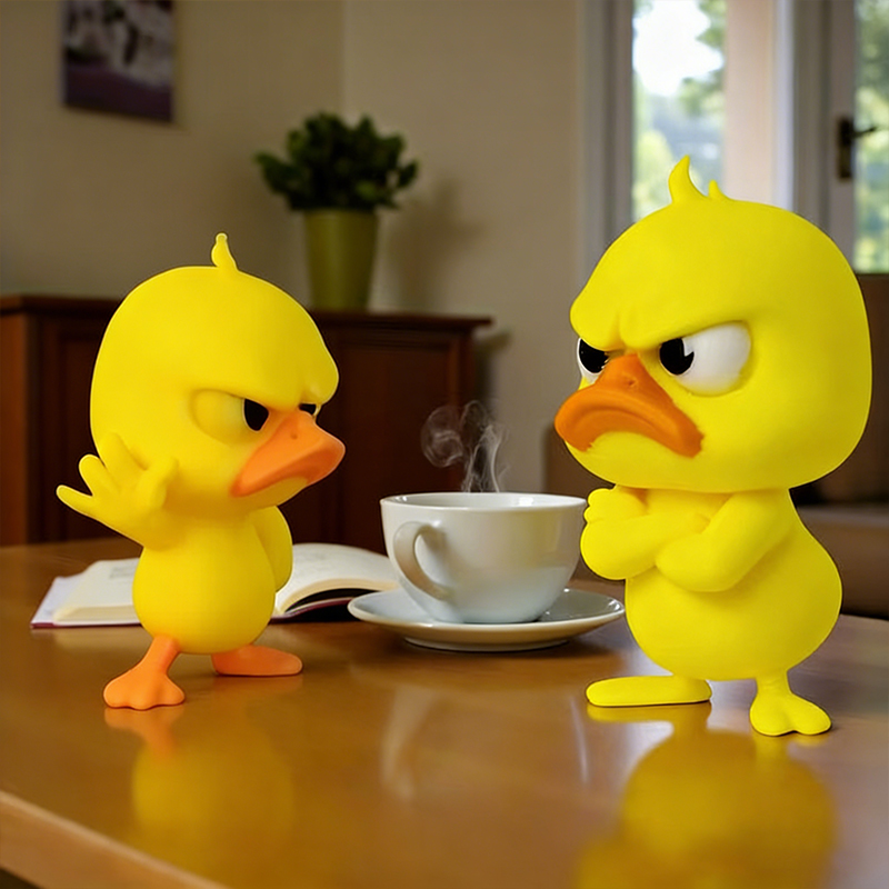 1/3pcs Boze Gele Eend Standbee - Art Craft Duck recensie en prijs