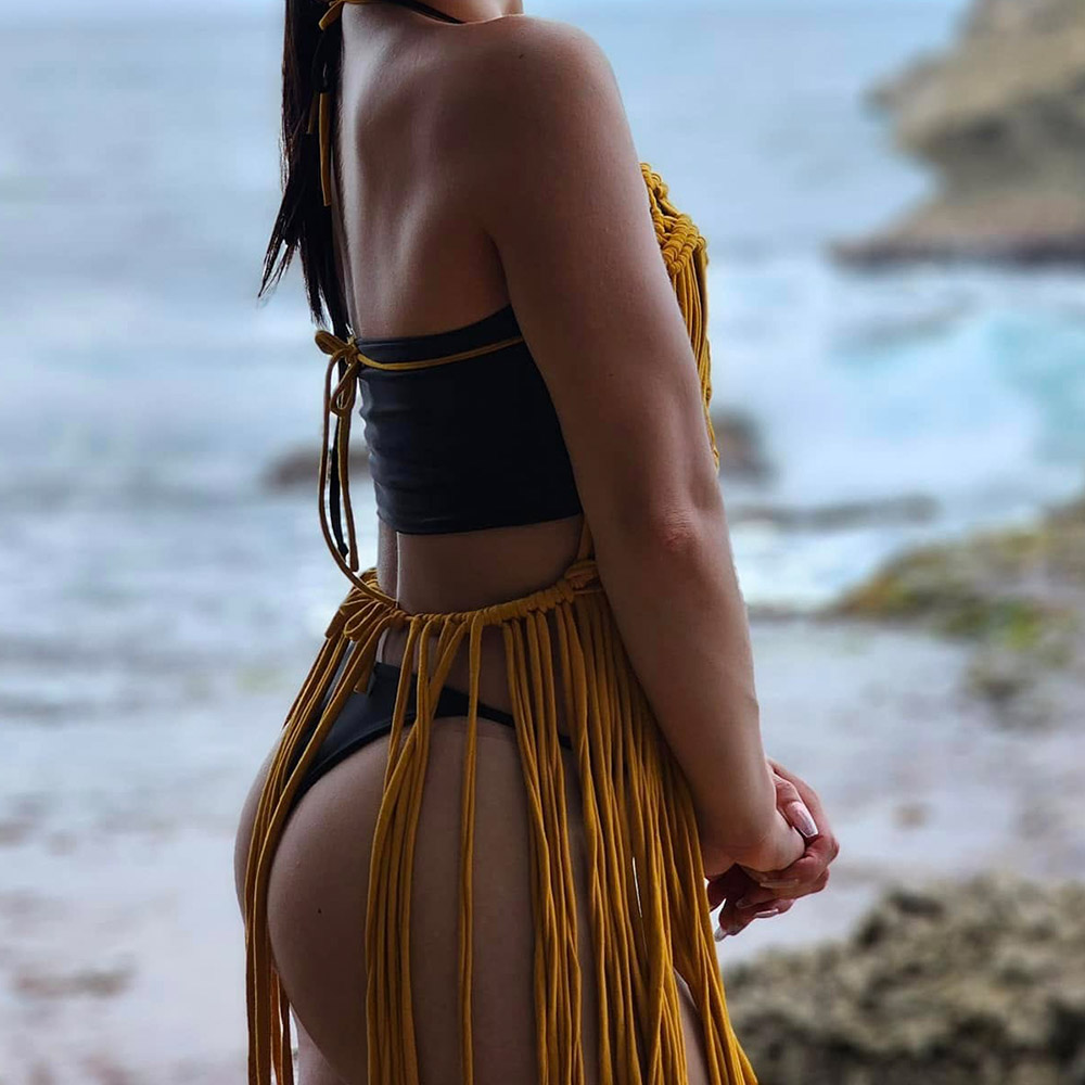 Festivalvakantie Boho strandju - Macrame Cord Cotton recensie en prijs