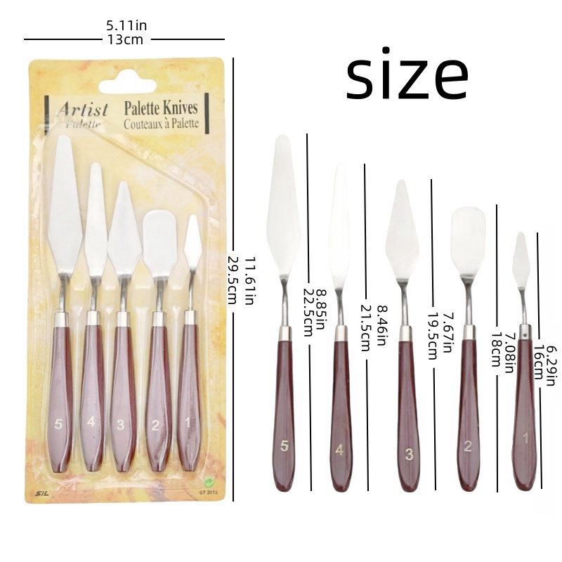 Kunstbenodigdheden Gouache Ver - Painting Knife Palette recensie en prijs